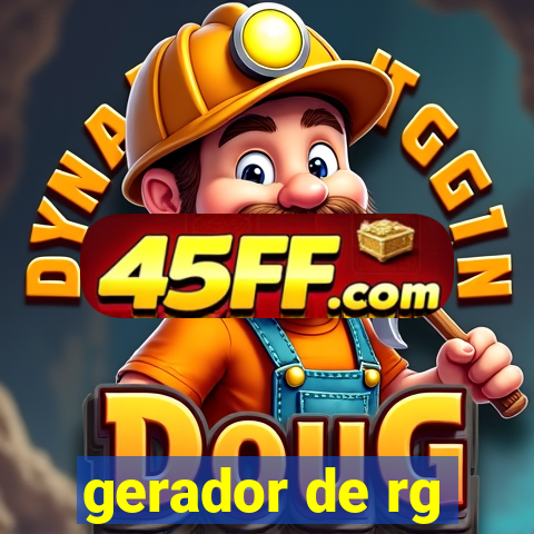 gerador de rg